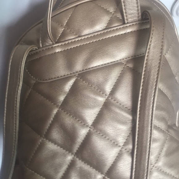 Bebe Gold Medium Sized Backpack main image 5
